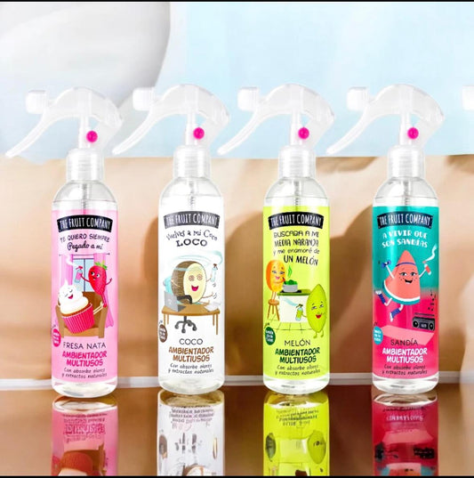 Sprays d’Ambiance Fruités – 250ml